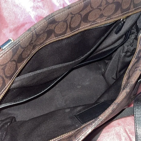 Large oversized Coach tote bag - Picture 12 of 15